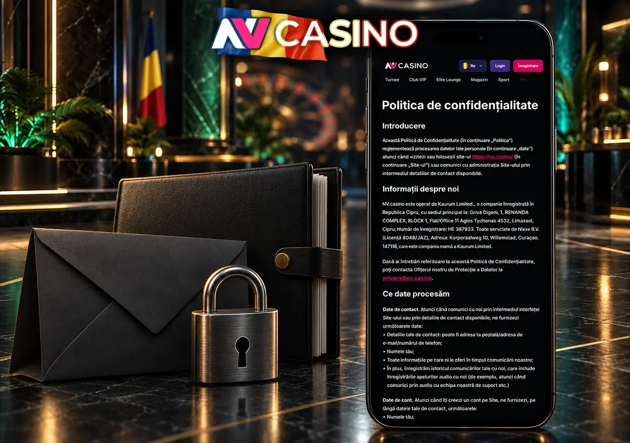 Regulile de confidențialitate explică prelucrarea și protejarea datelor personale.
