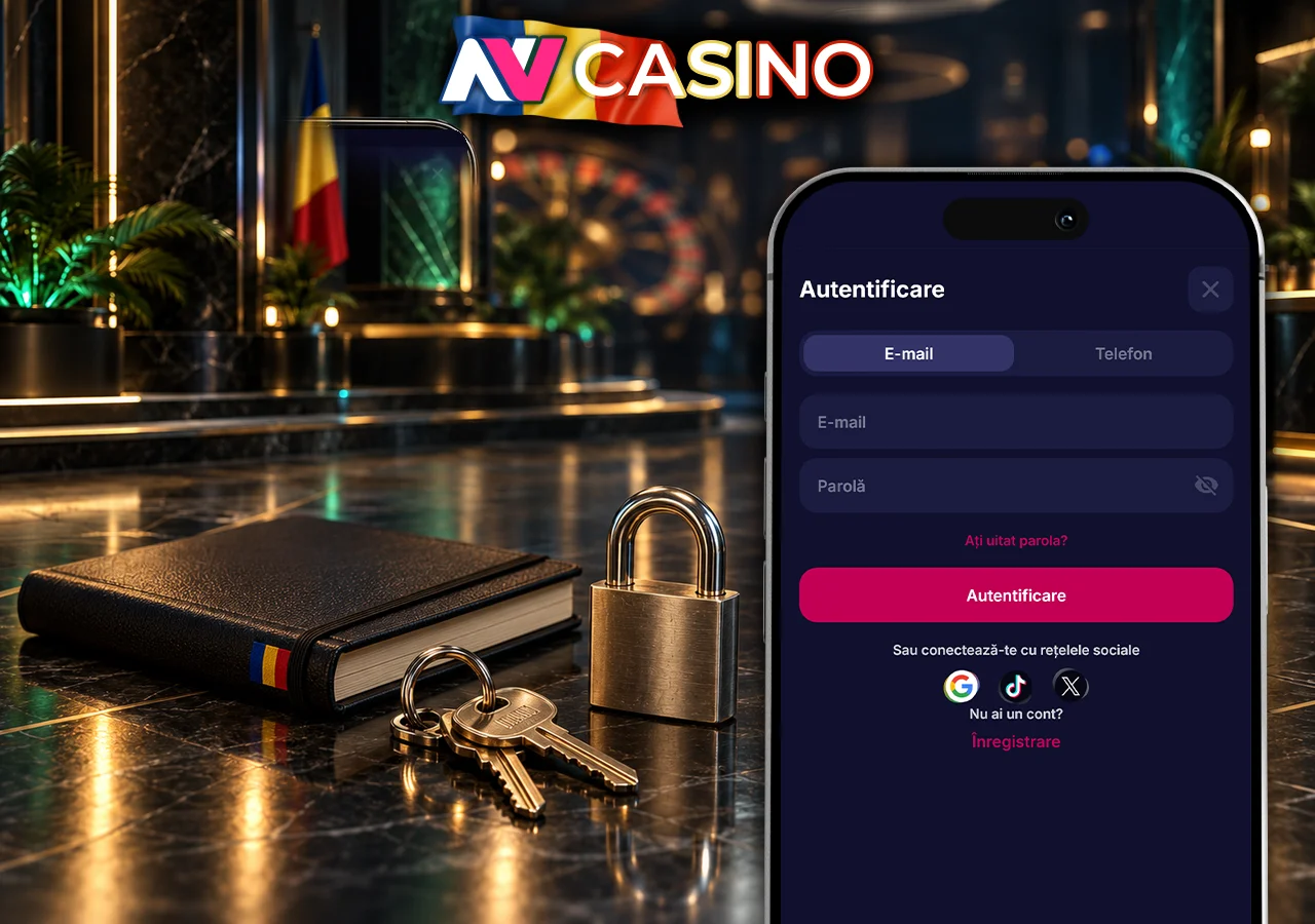 Accesul la NV Casino cere pagina corectă și datele de autentificare.